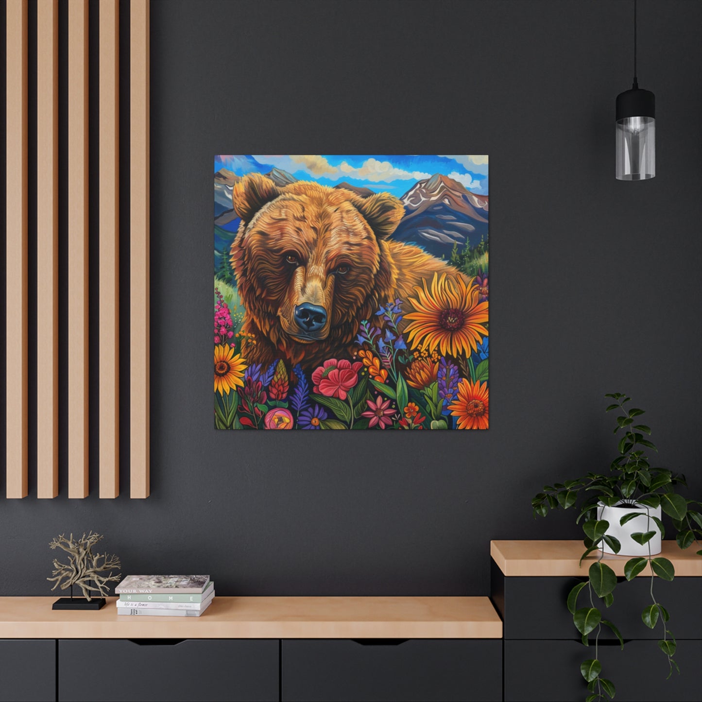 Brown Bear Canvas Gallery Wraps