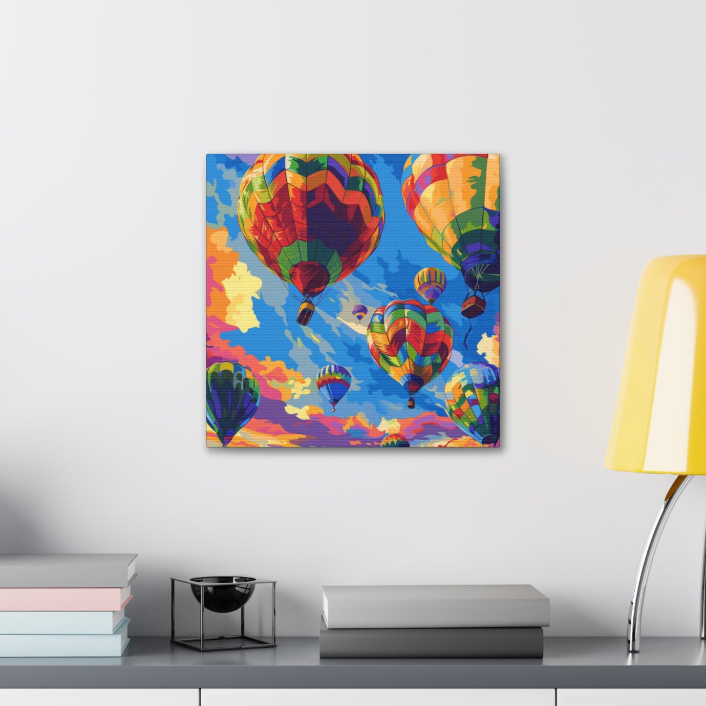 Hot Air Balloon v1 Canvas Gallery Wraps