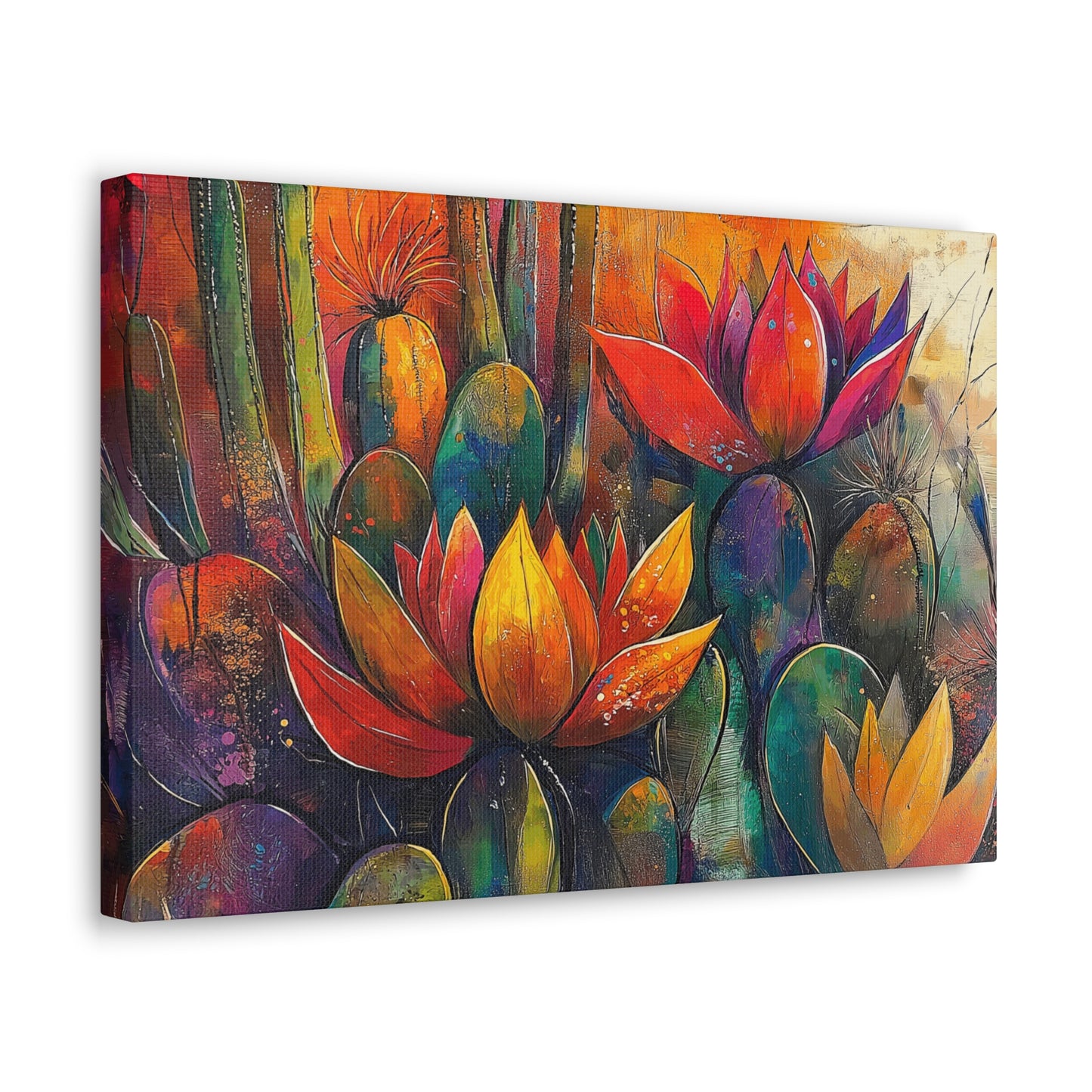 Canvas Gallery Wraps Cacti B 11