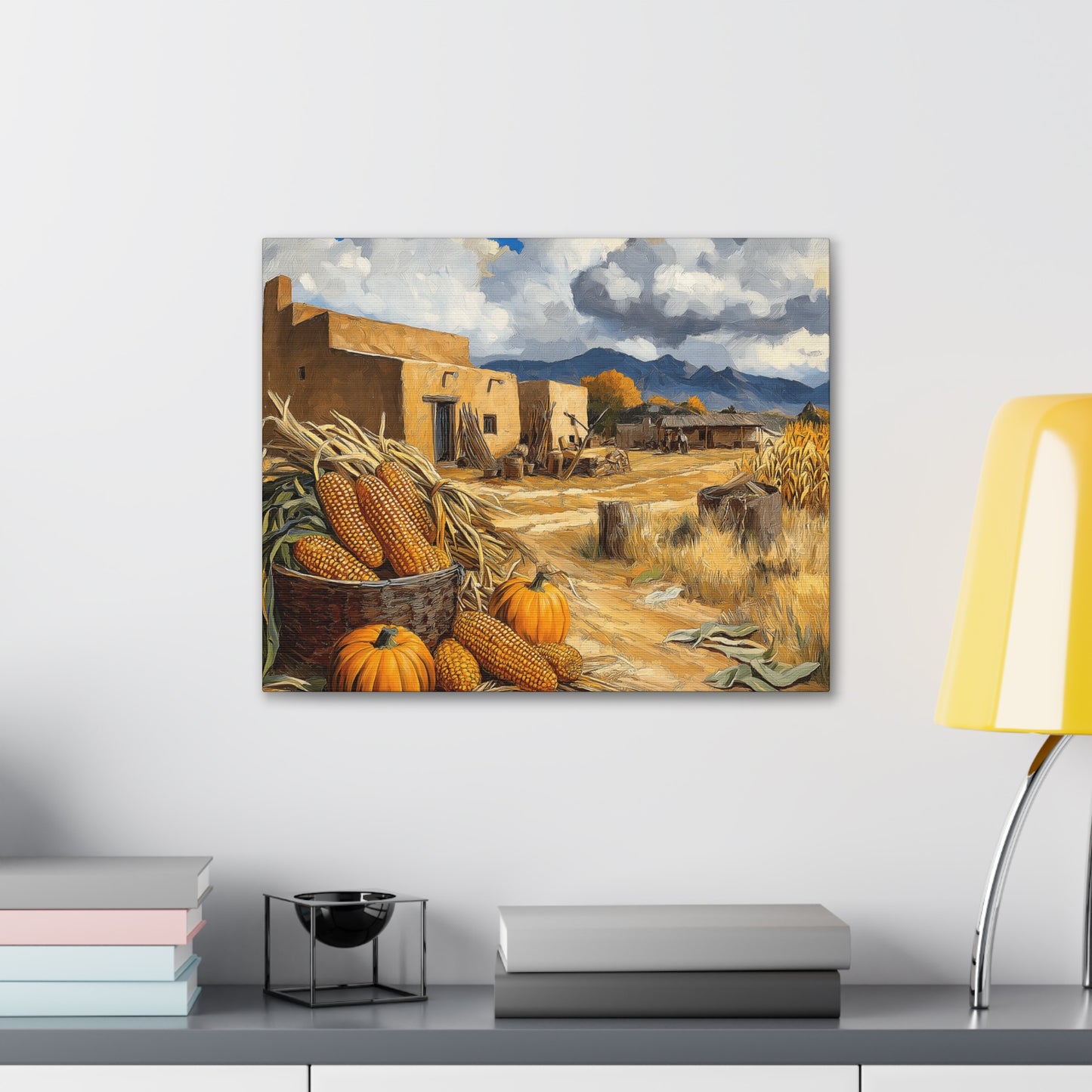 Canvas Gallery Wraps - Village Life Wall Art