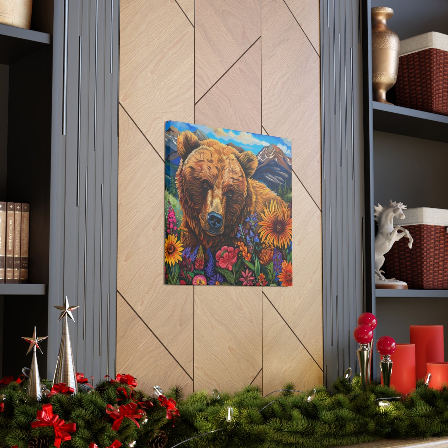 Brown Bear Canvas Gallery Wraps