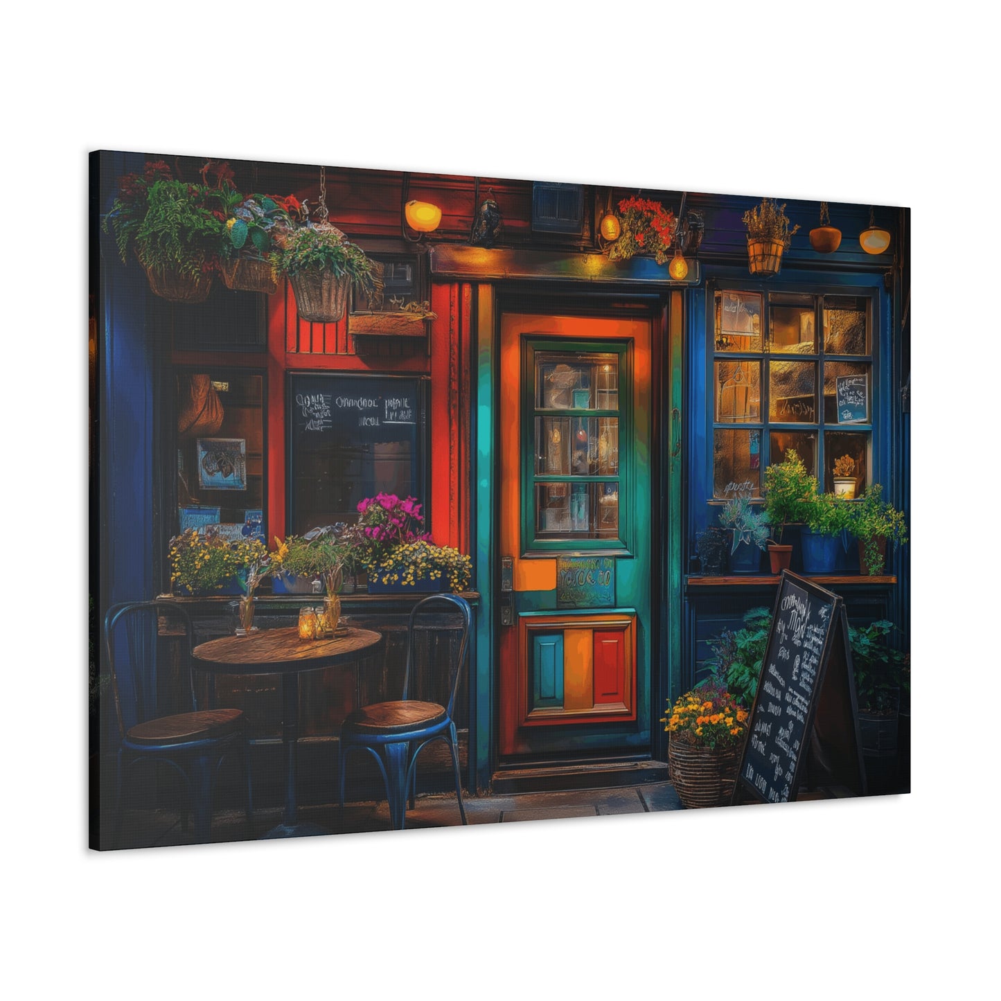 Canvas Wrap Still Open Wall Art