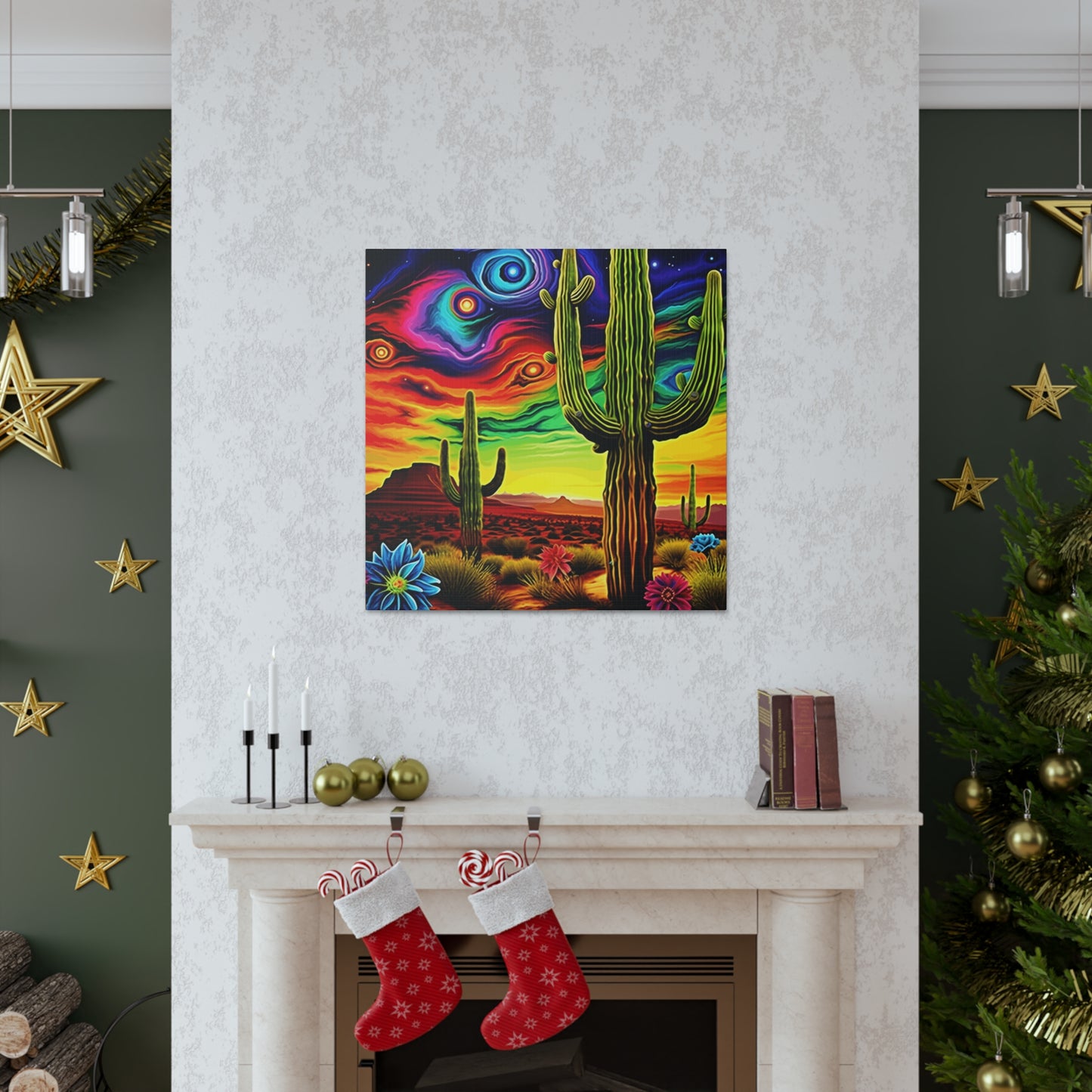 Saguaro Sky 2a Canvas Gallery Wraps