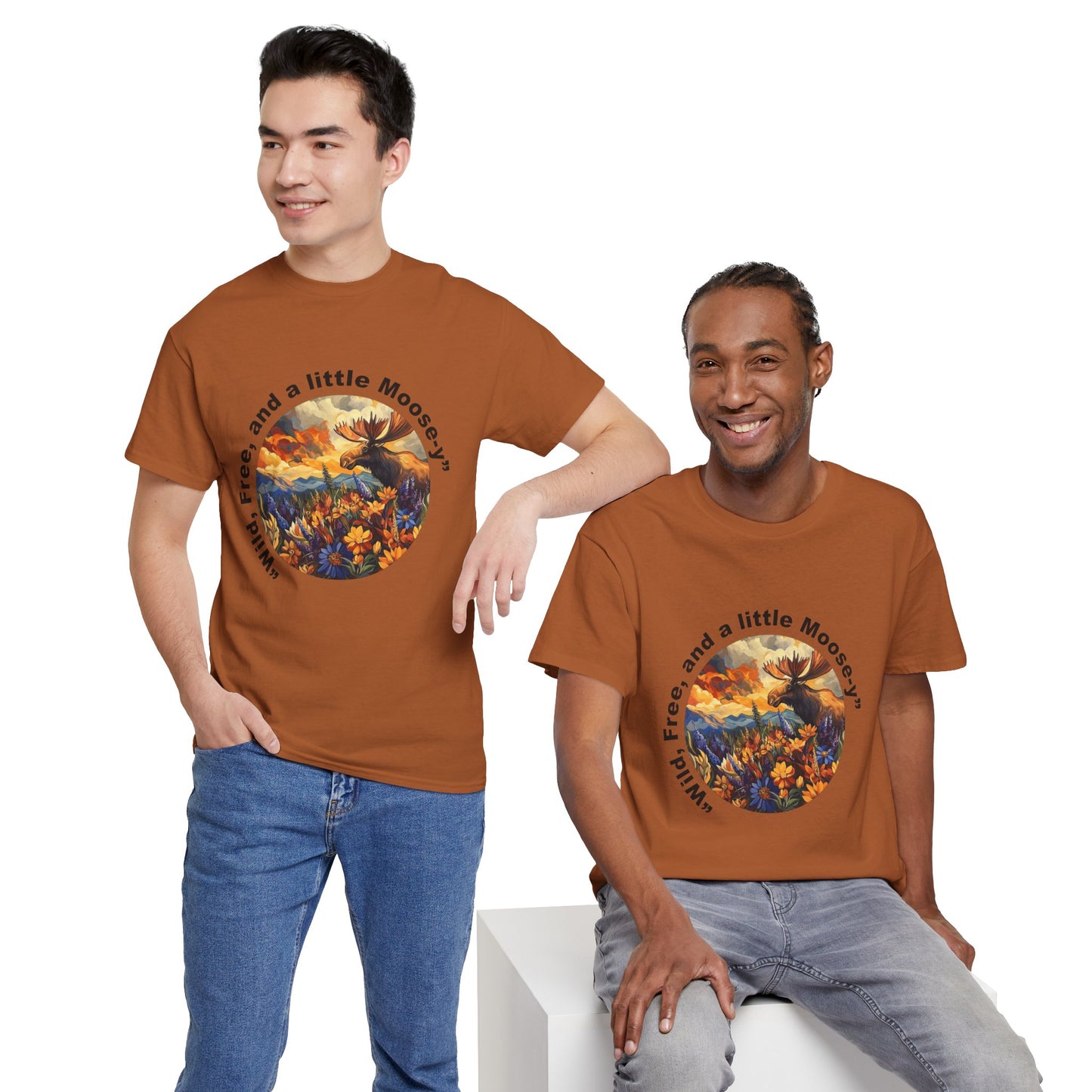 Wild and Free Moose T-Shirt