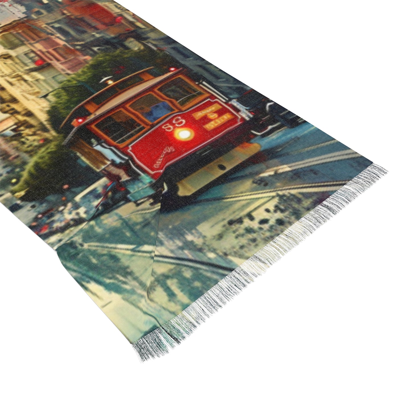 SF Street Scene Light Scarf