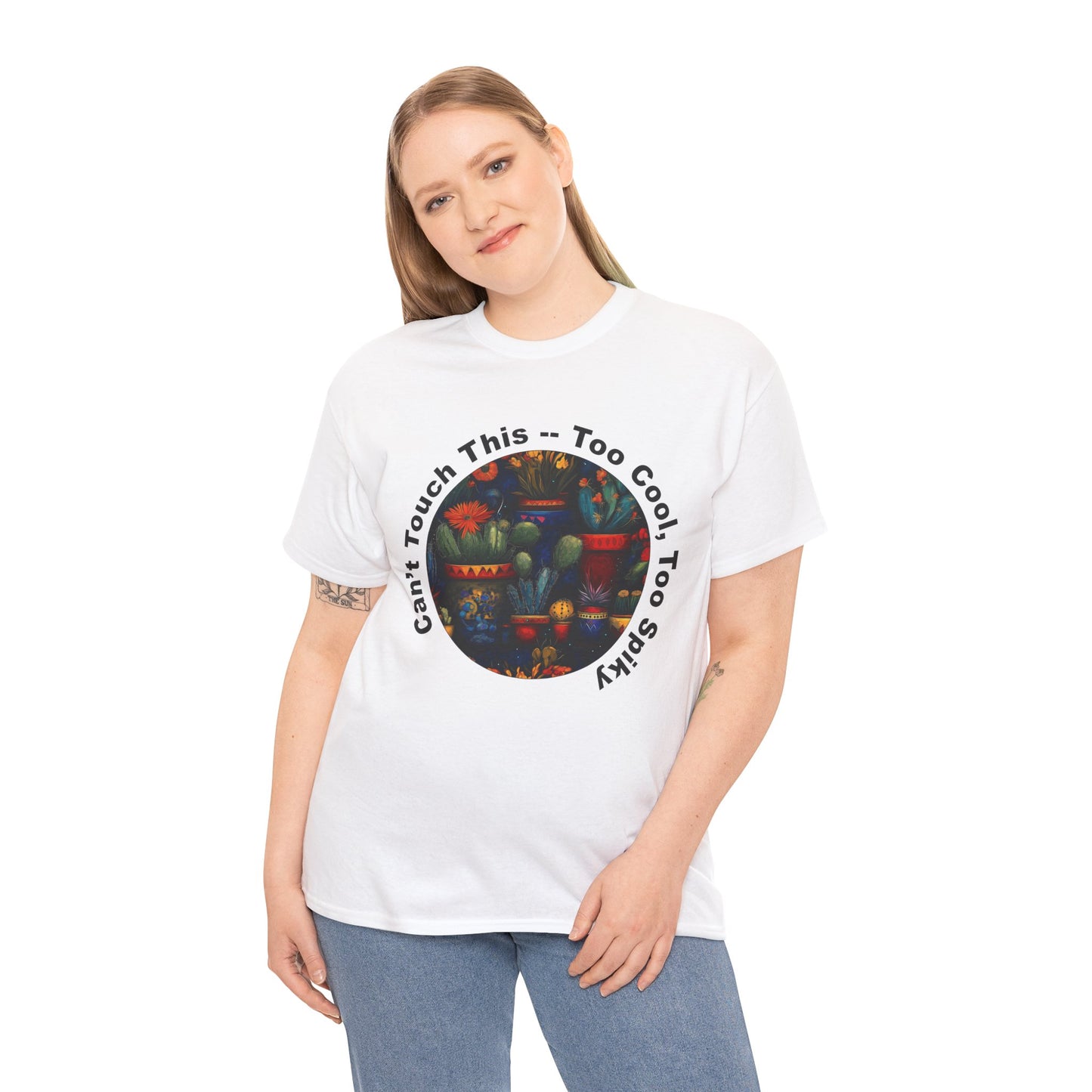 T-Shirt - Cacti Too Cool Graphic Unisex Tee