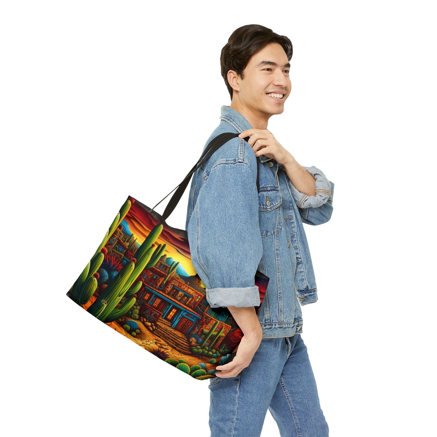 NM Vibrant Weekender Tote Bag