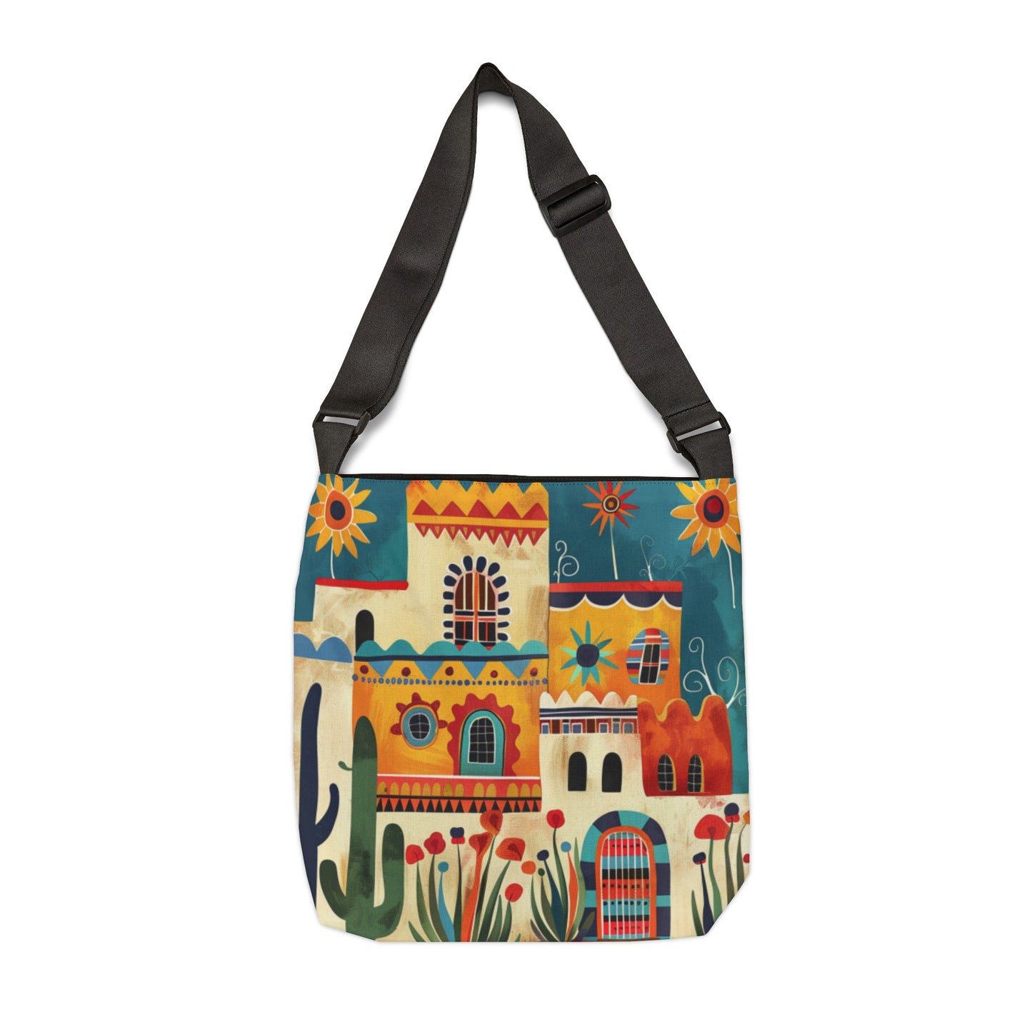 NM Pueblo One Adjustable Tote Bag