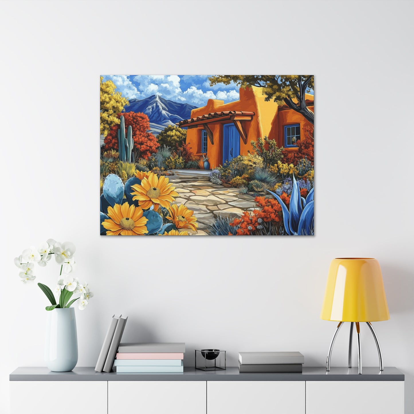 Canvas Gallery Wraps - New Mexico Echoes Casa 16 Wall Decor