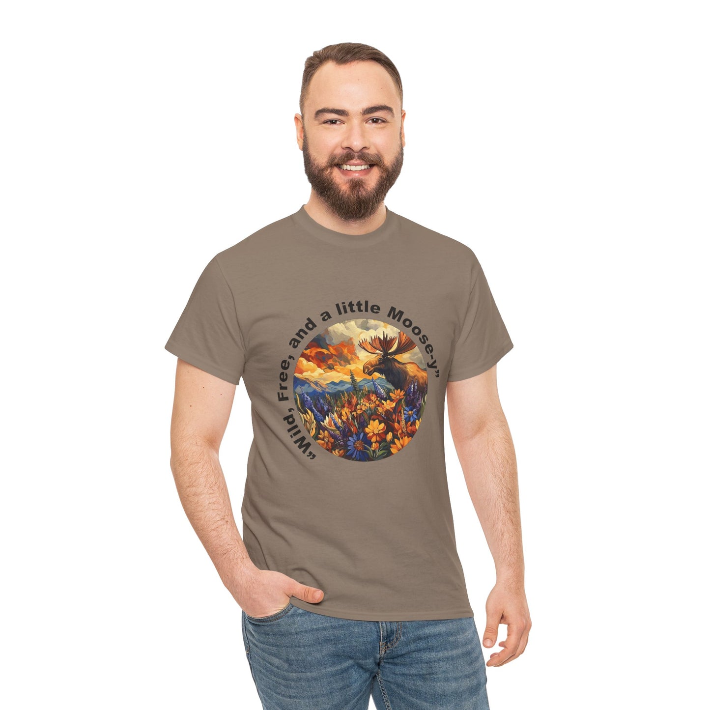 Wild and Free Moose T-Shirt