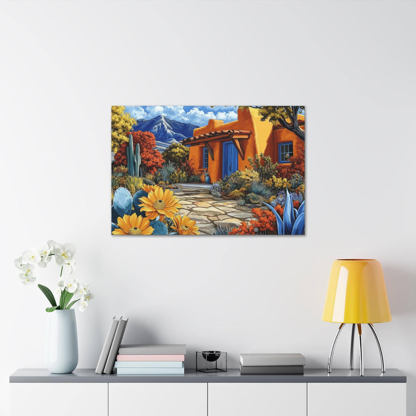 Canvas Gallery Wraps - New Mexico Echoes Casa 16 Wall Decor