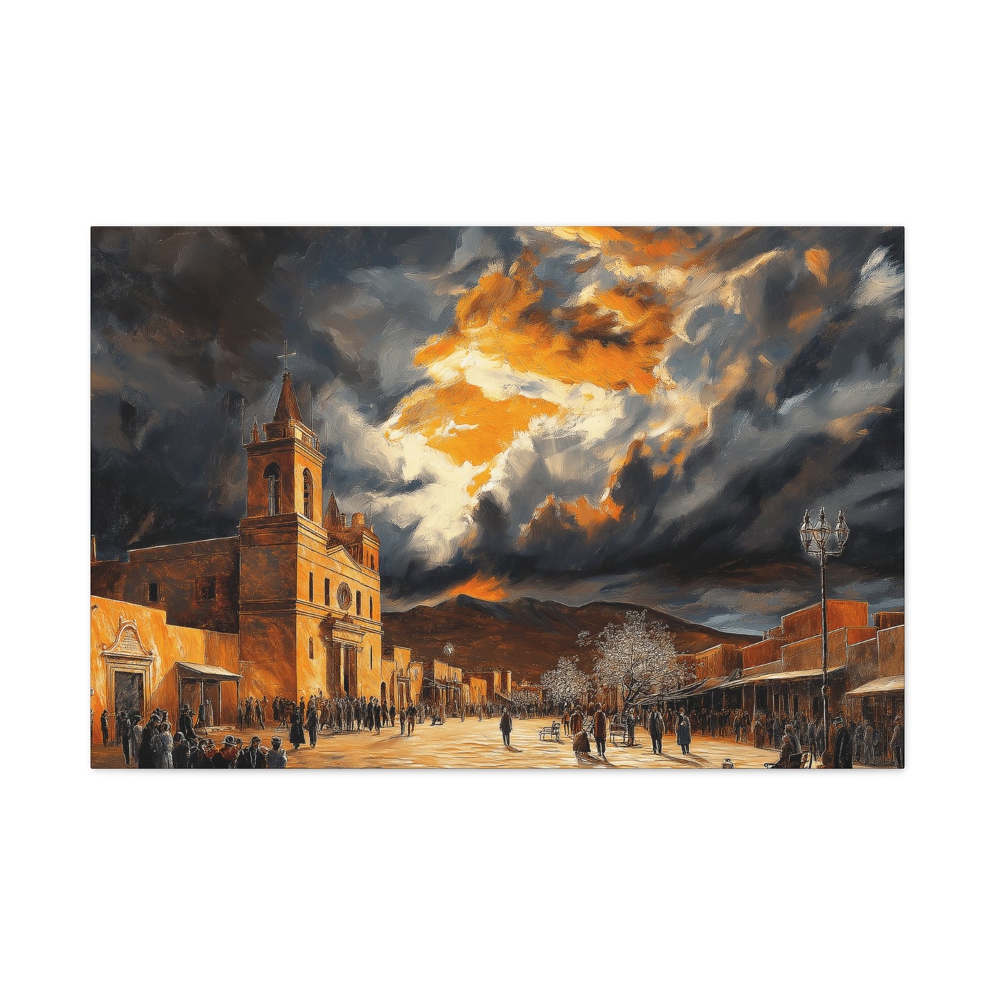 Canvas Prints - Under Dark Skies