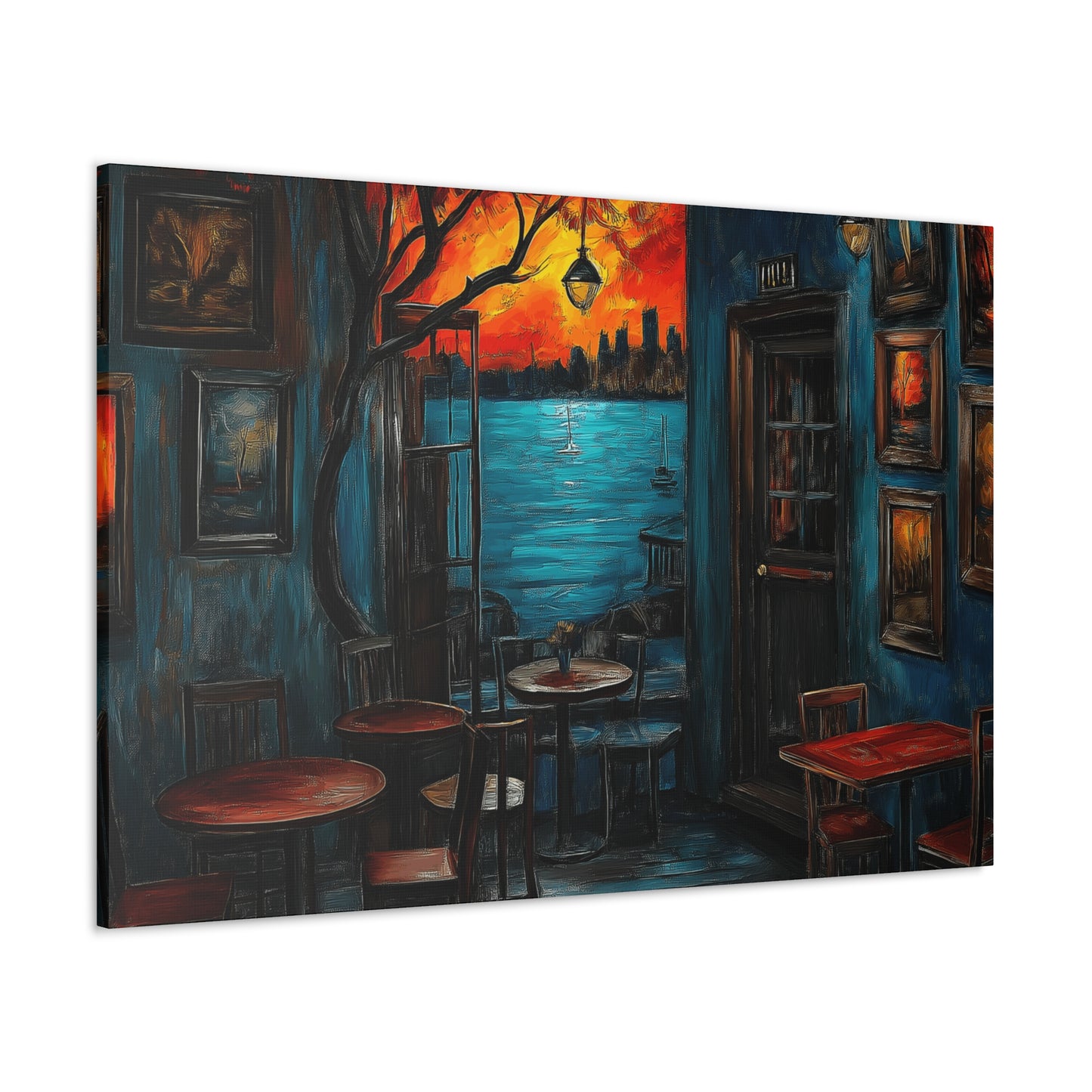 Canvas Gallery Wraps - Sunset Ablaze #4