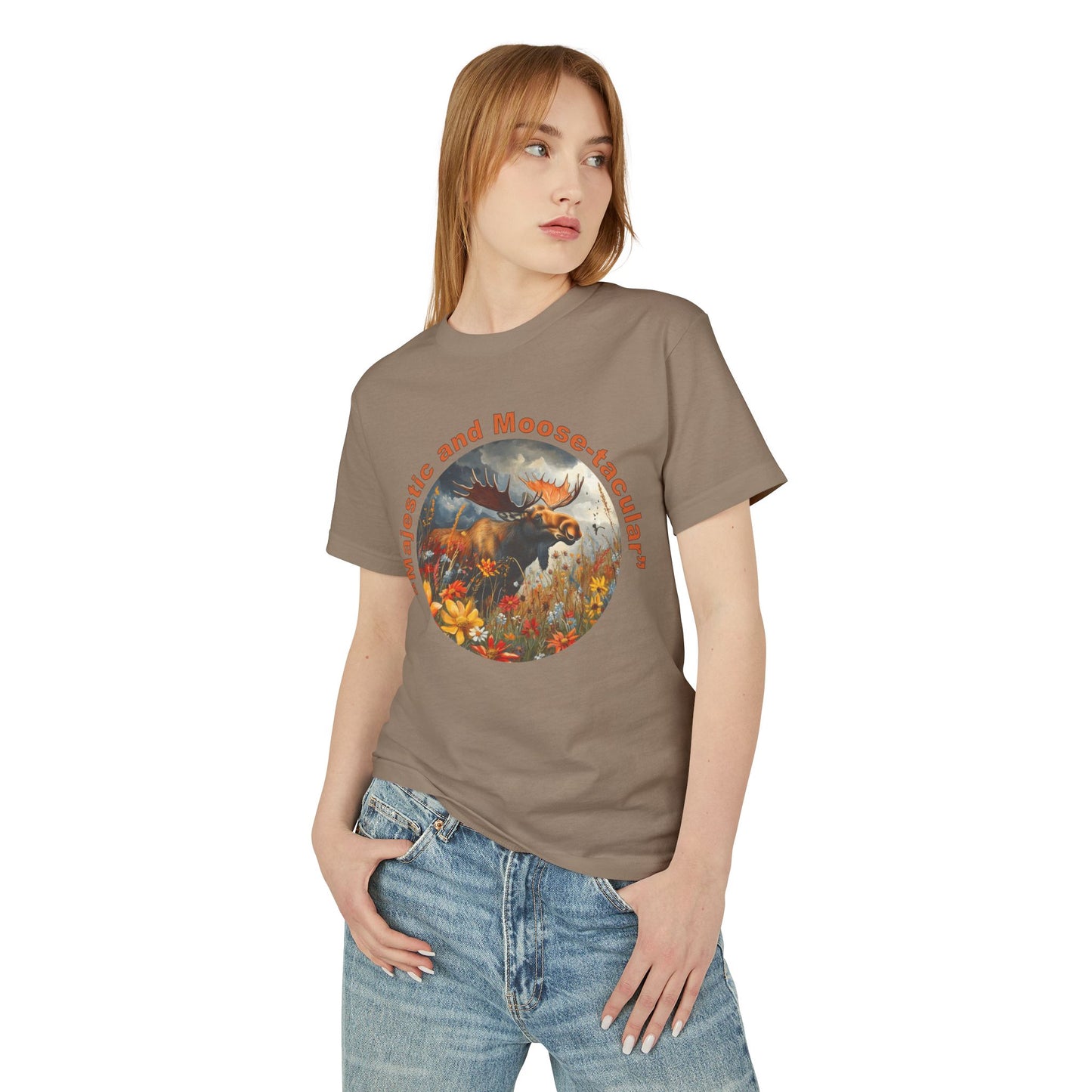 Moose Unisex Tee - Majestic Moose Design