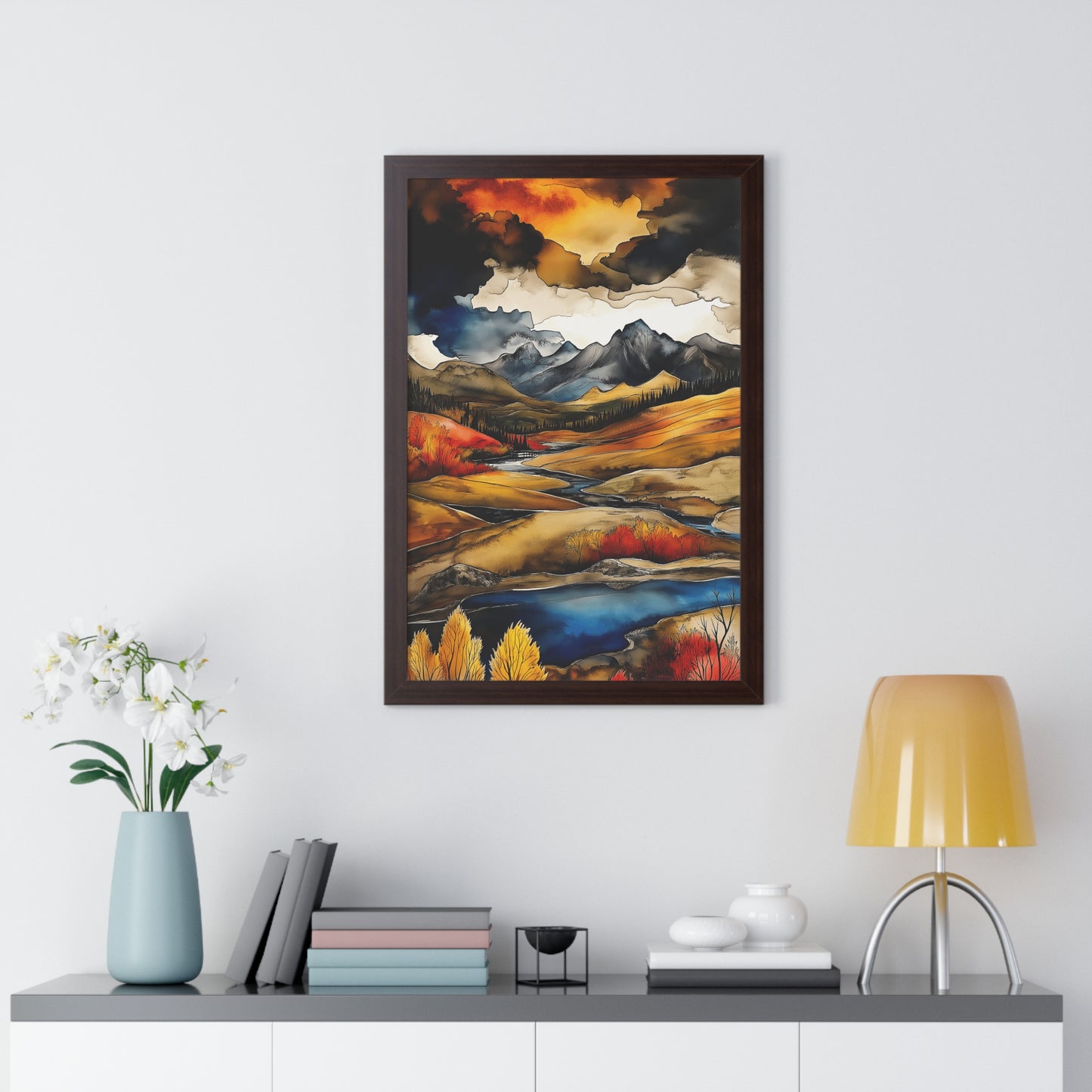 Vertical Poster - Majestic Mountains 2