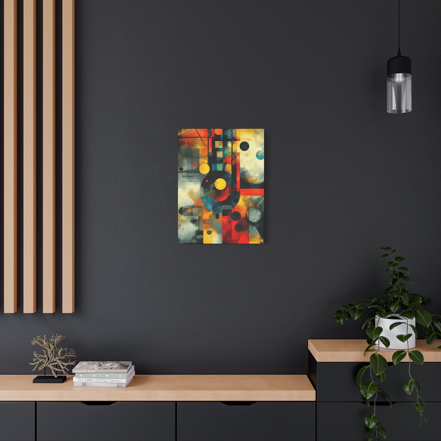 Modern Abstract Wall Art – Matte Canvas, Stretched 1.25"