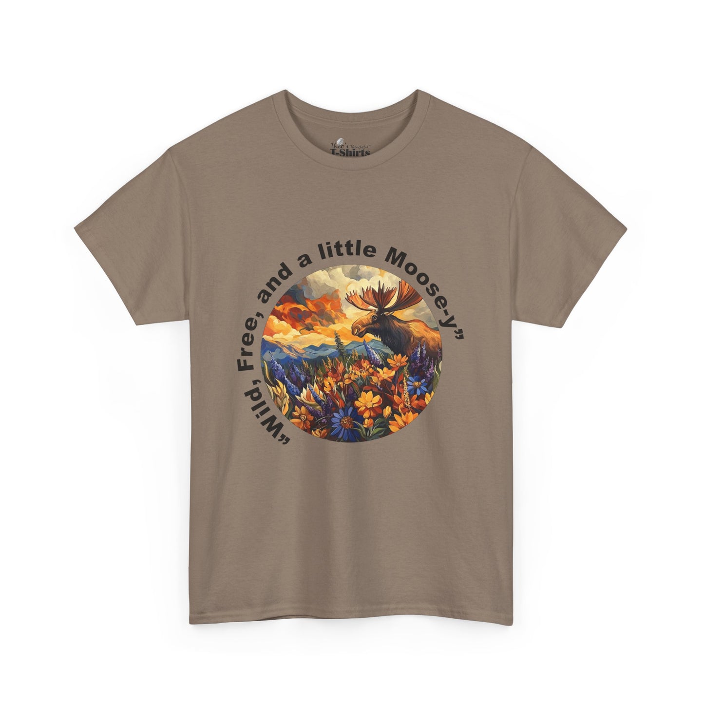 Wild and Free Moose T-Shirt