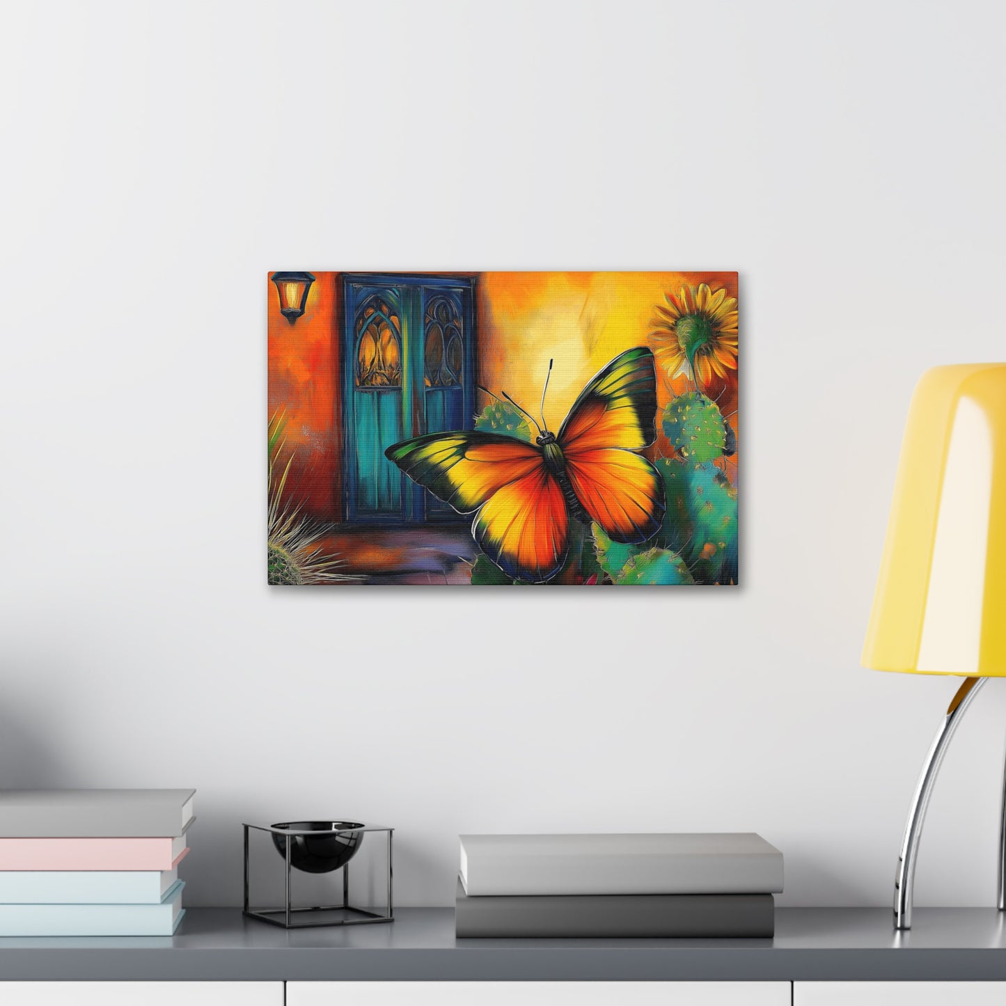 Canvas Gallery Wraps Southwest Butterfly Wall Art