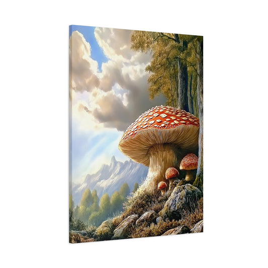Canvas Print - Giant Mushrooms in the Rockies