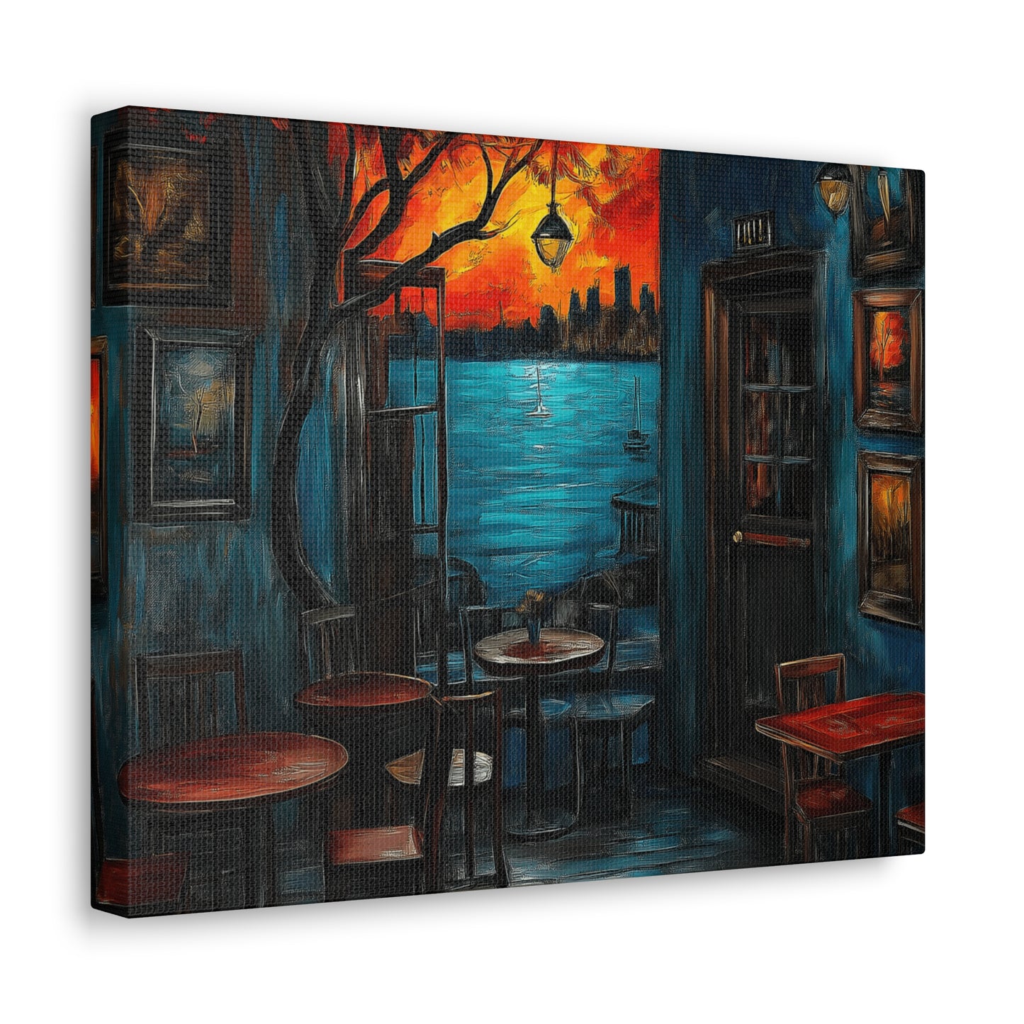 Canvas Gallery Wraps - Sunset Ablaze #4