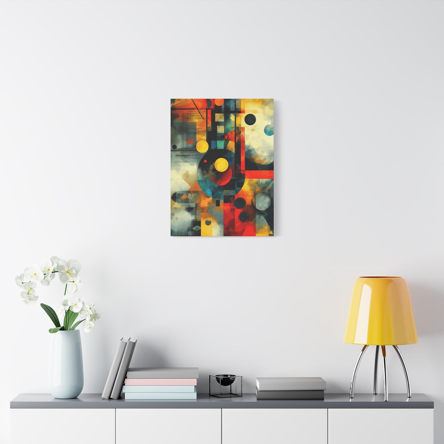 Modern Abstract Wall Art – Matte Canvas, Stretched 1.25"