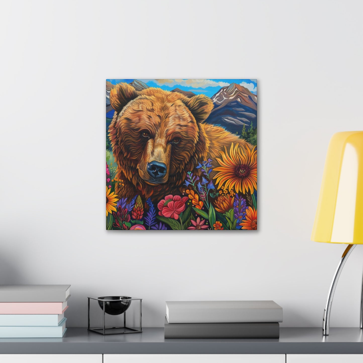 Brown Bear Canvas Gallery Wraps