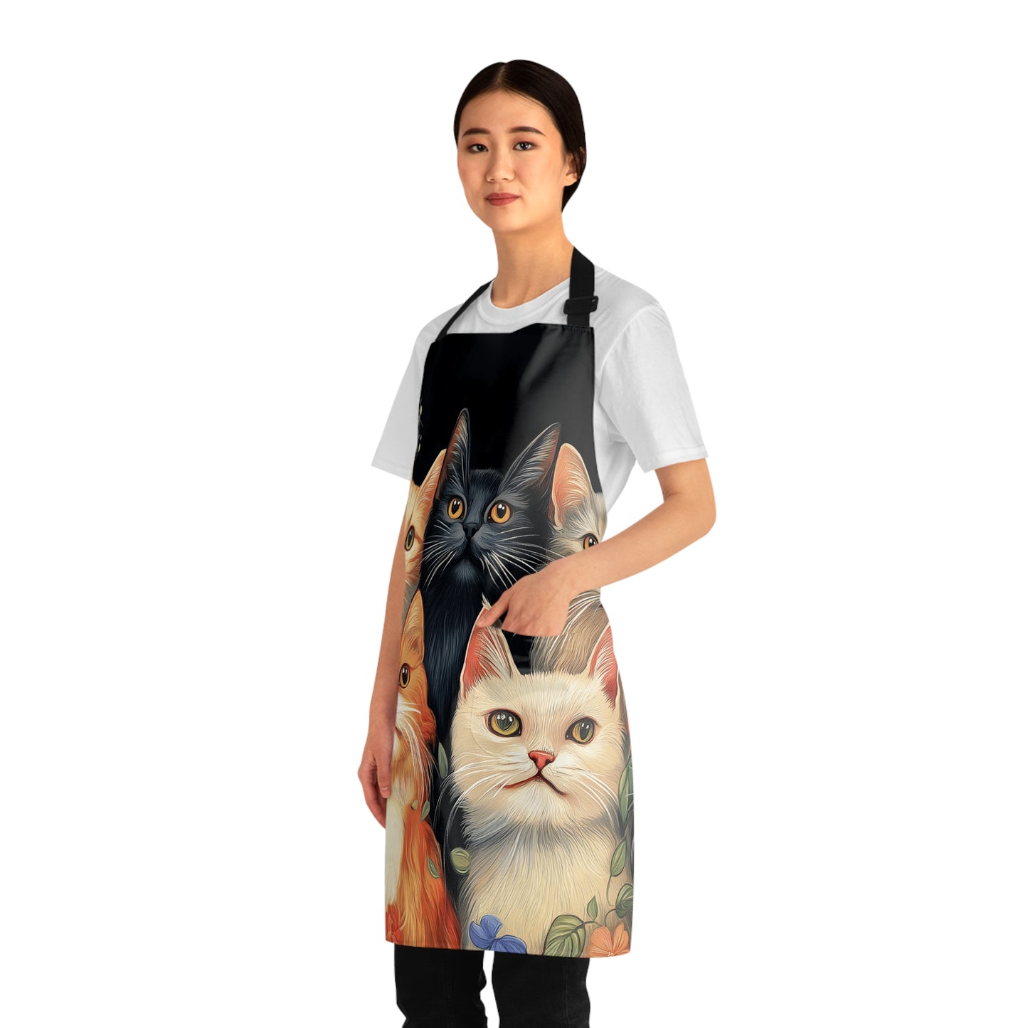 Cat Apron - Lovable Cats Design