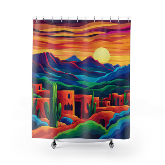 NM Horizon Shower Curtain