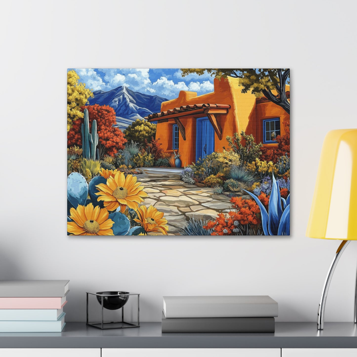 Canvas Gallery Wraps - New Mexico Echoes Casa 16 Wall Decor