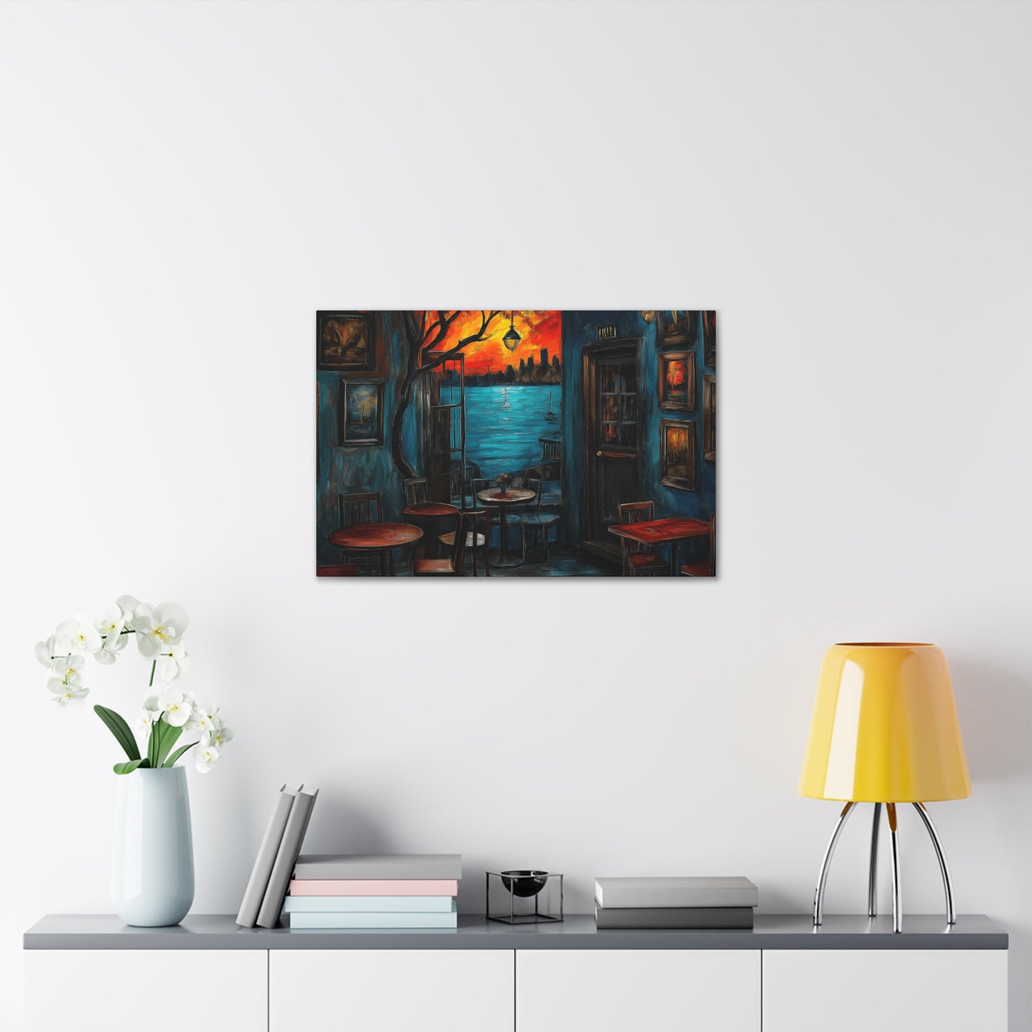 Canvas Gallery Wraps - Sunset Ablaze #4