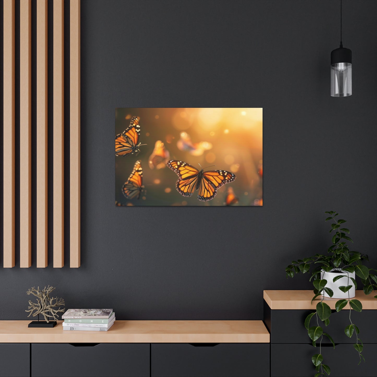 Monarch BF TX Canvas Gallery Wrap