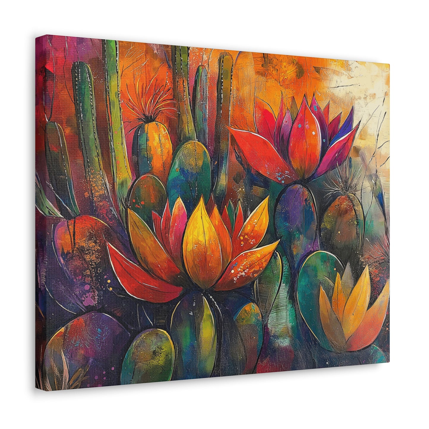 Canvas Gallery Wraps Cacti B 11