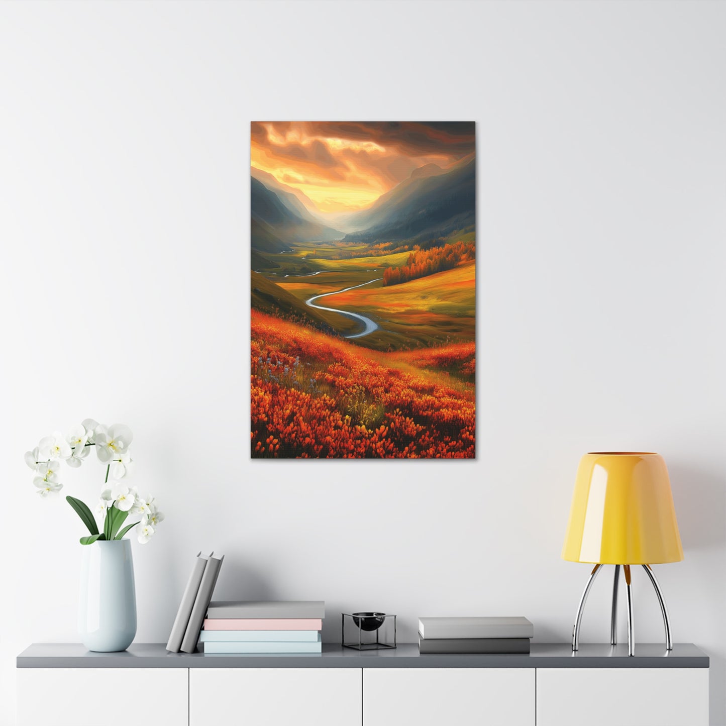 Canvas Gallery Wraps - Rocky Mt Valley #1