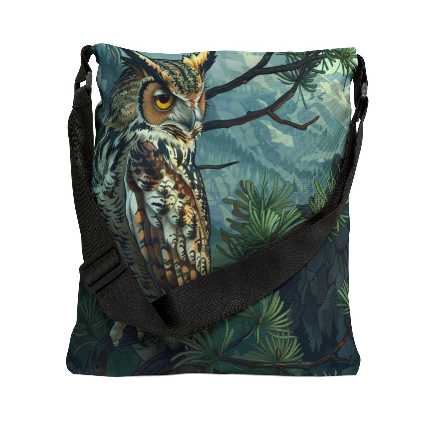 Owl 1 Adjustable Tote Bag