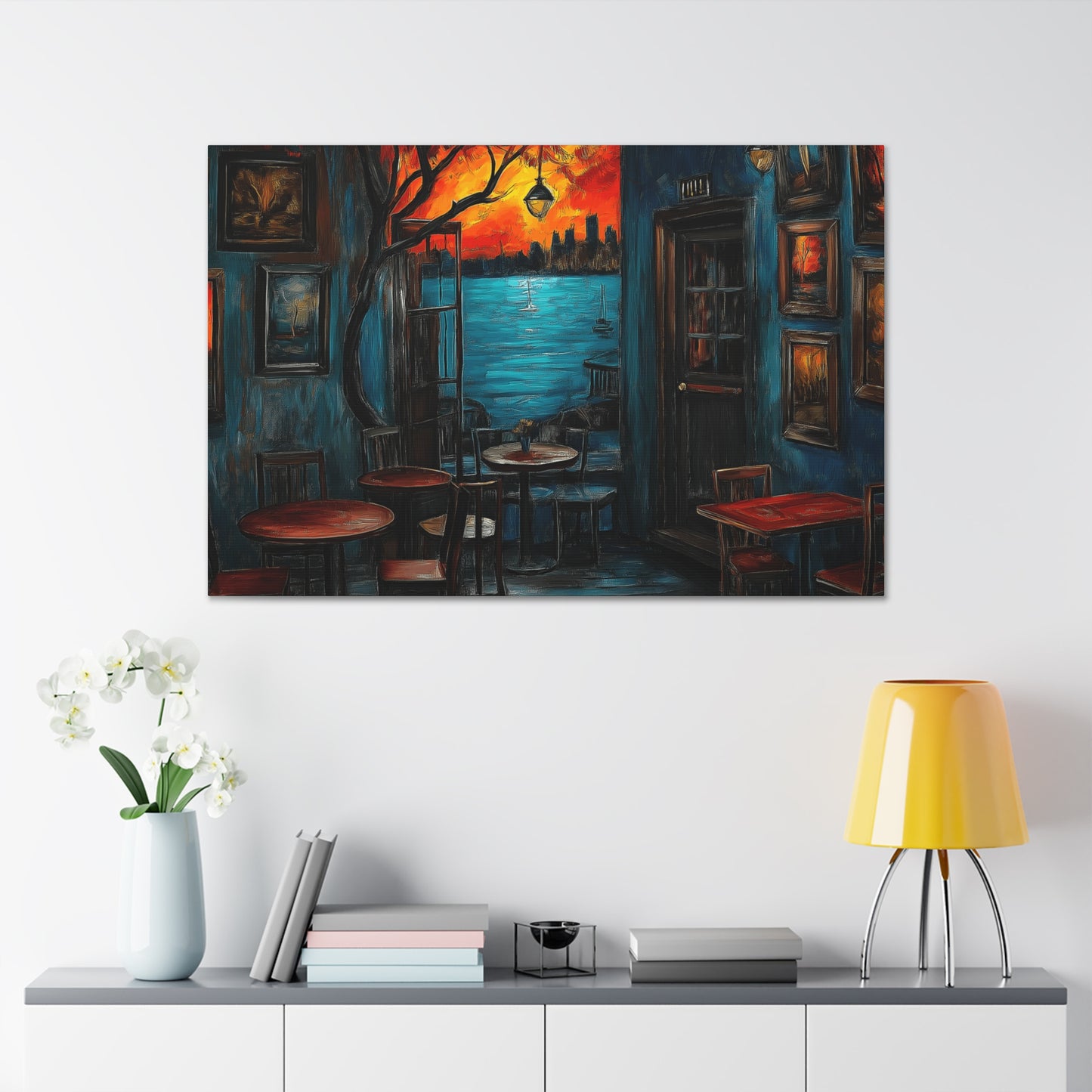 Canvas Gallery Wraps - Sunset Ablaze #4