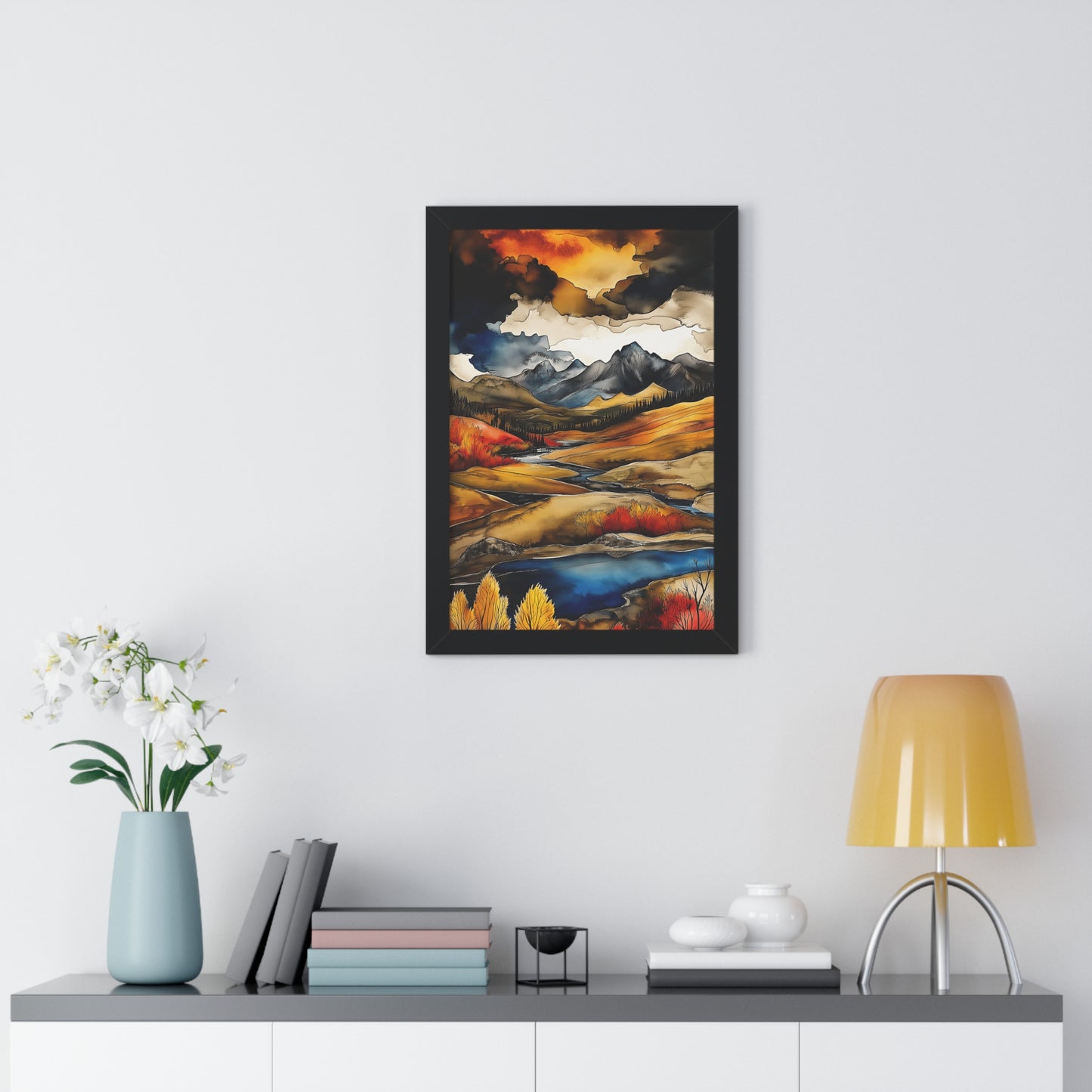 Vertical Poster - Majestic Mountains 2