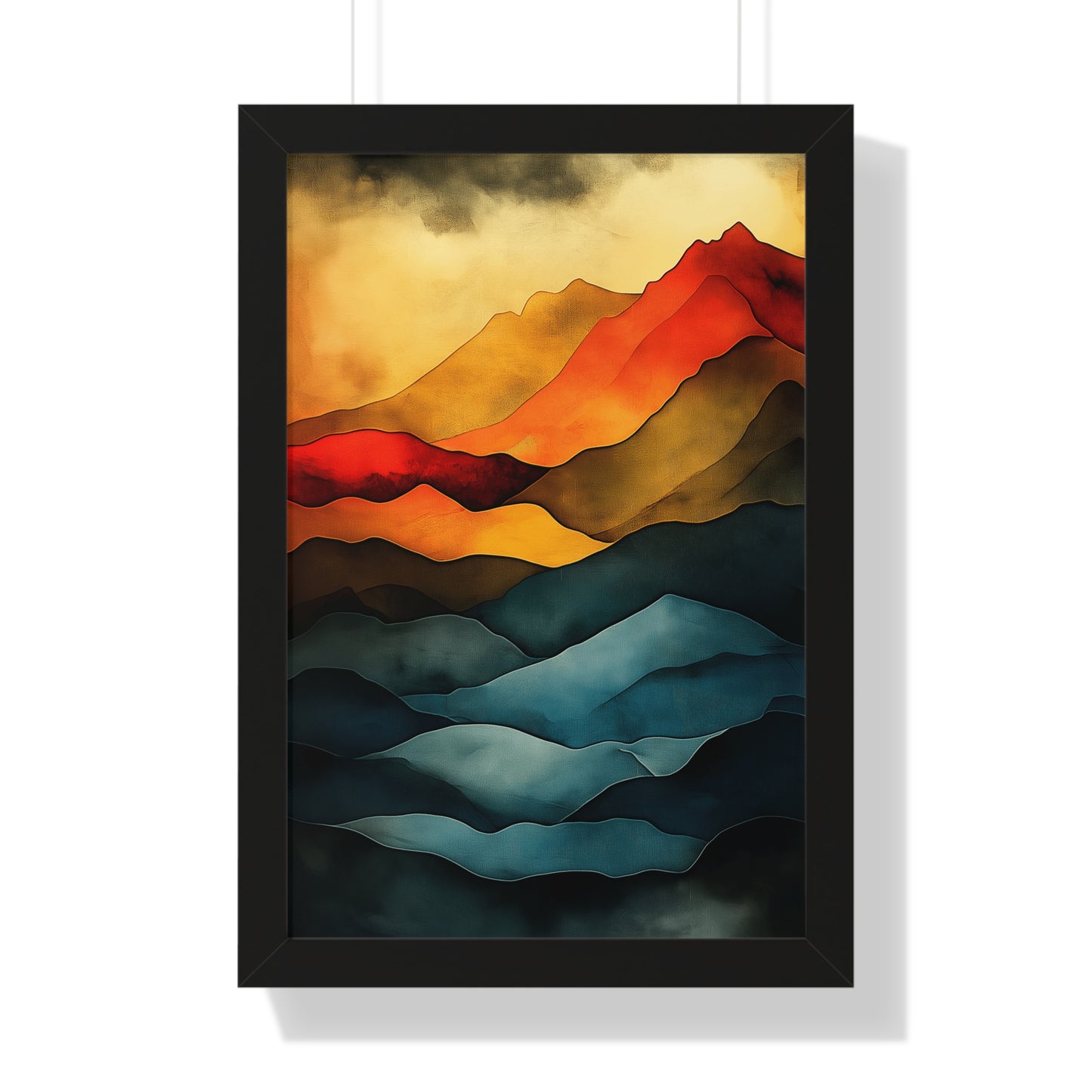 Vertical Poster - Bold Vision Colorado Rocky Mountains