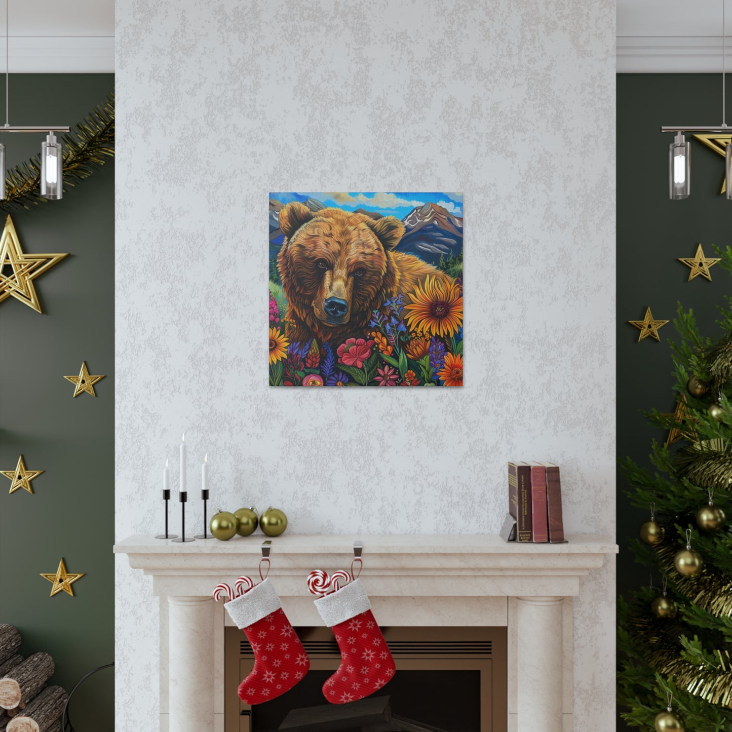 Brown Bear Canvas Gallery Wraps