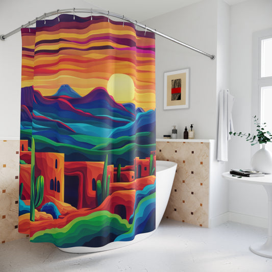 NM Horizon Shower Curtain