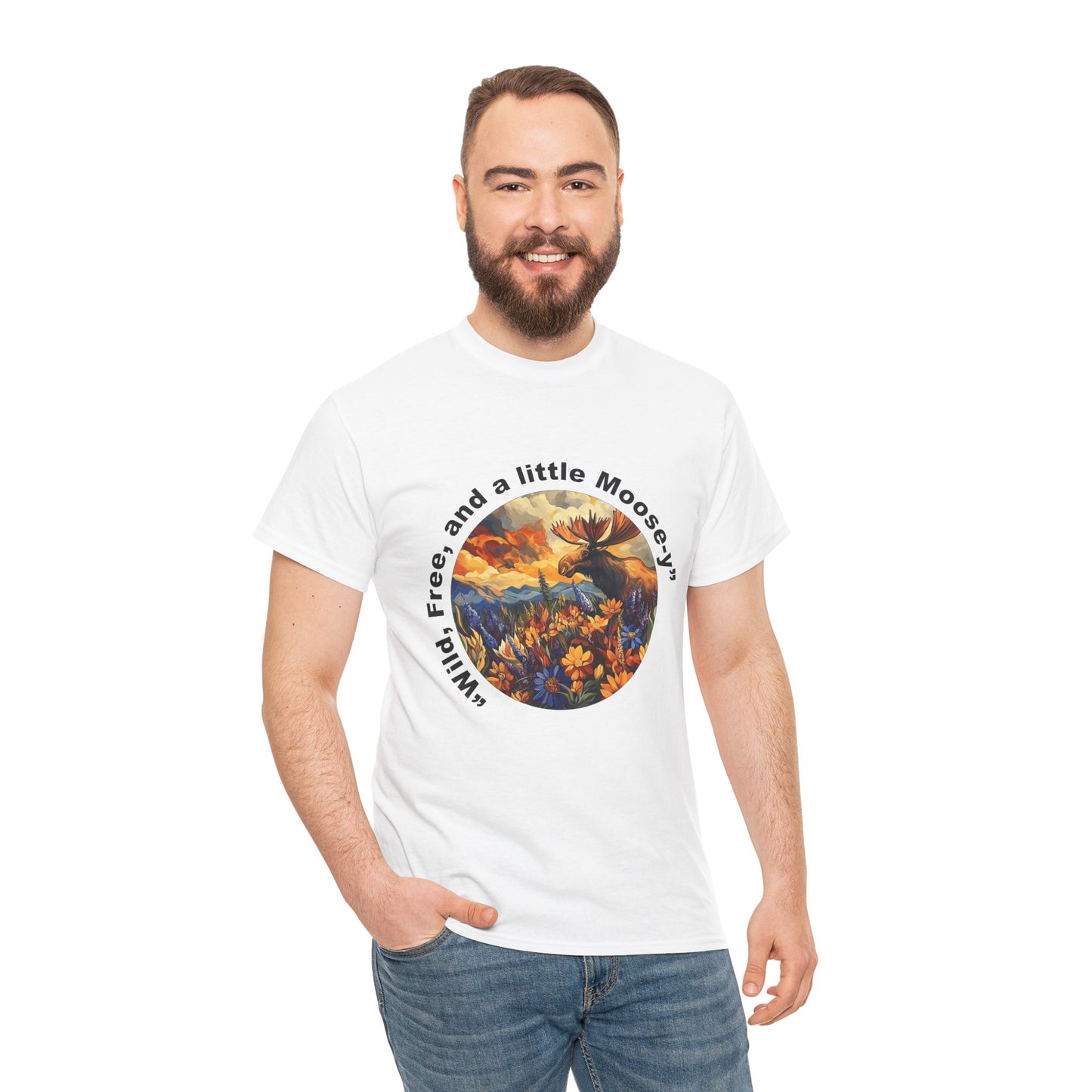 Wild and Free Moose T-Shirt