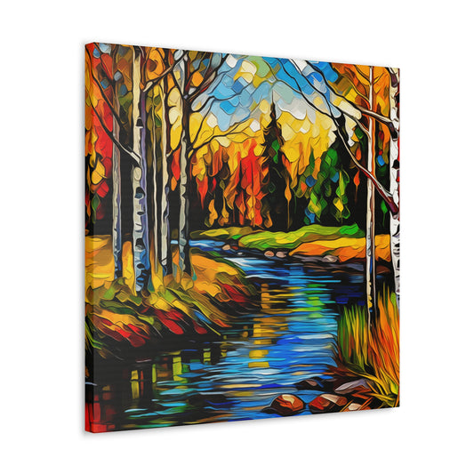 Canvas Gallery Wraps - Colorado Rocky Mountains Fall Wall Art