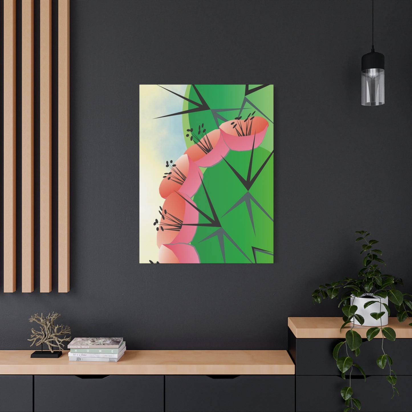 Canvas Wall Art - Cacti Grand Max