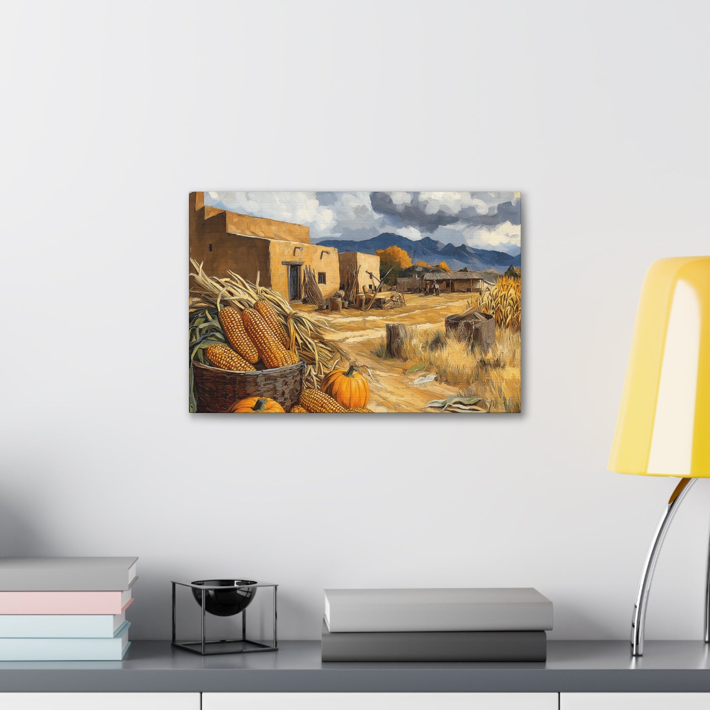 Canvas Gallery Wraps - Village Life Wall Art