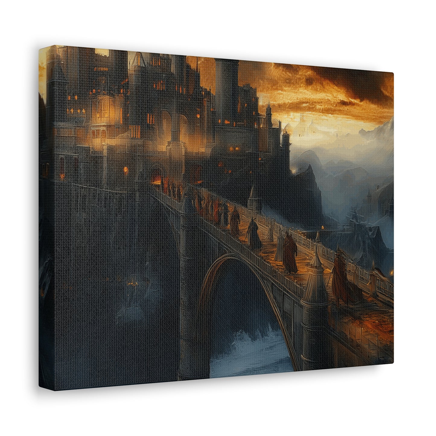 Canvas Wall Art - Dark Castle Entrance