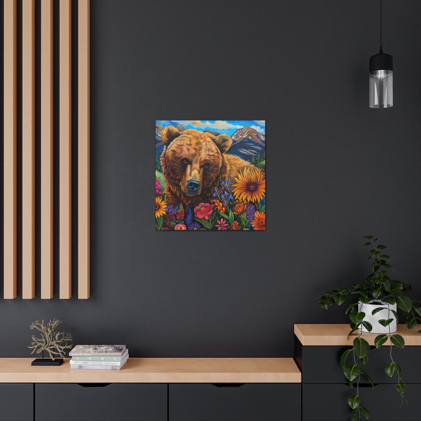 Brown Bear Canvas Gallery Wraps