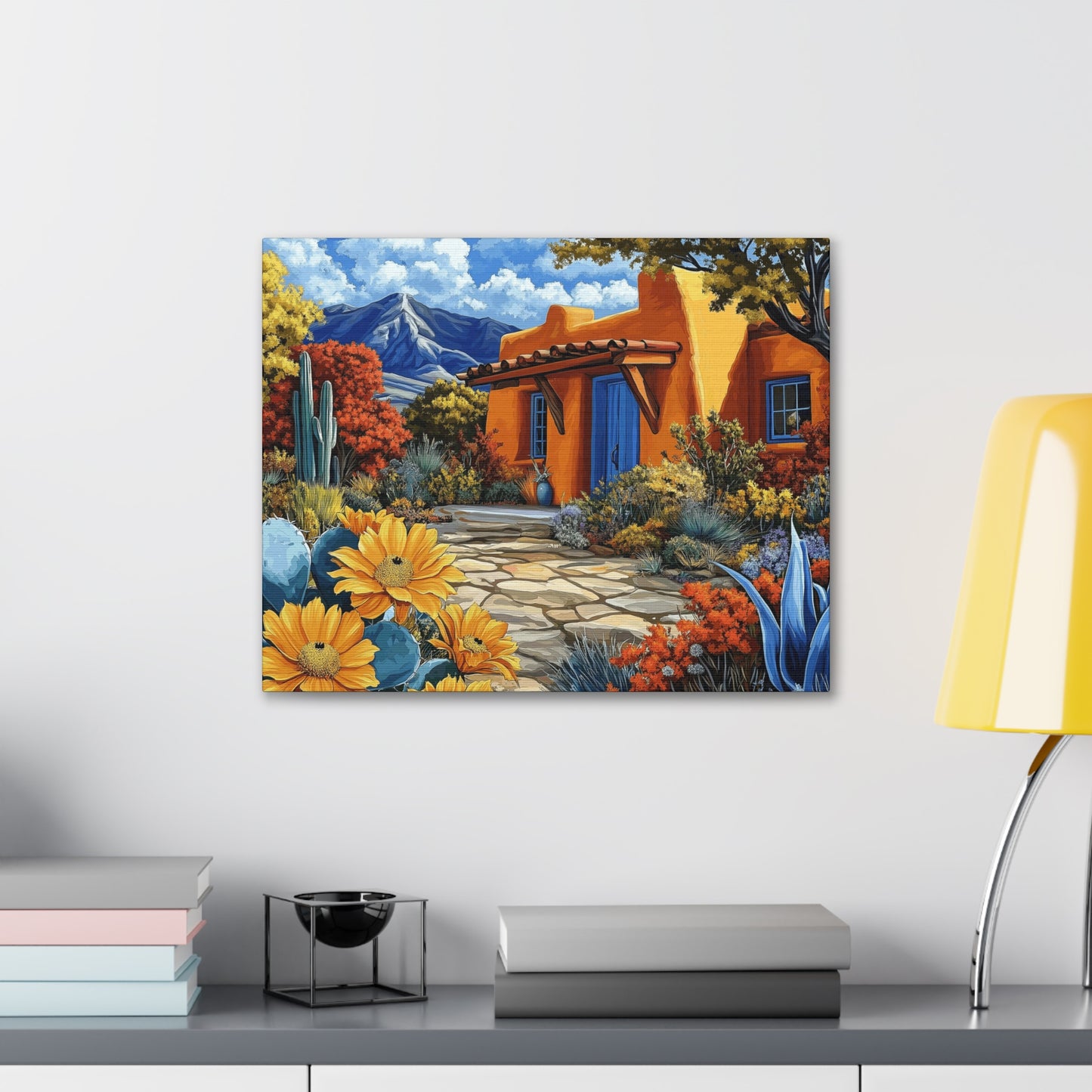 Canvas Gallery Wraps - New Mexico Echoes Casa 16 Wall Decor