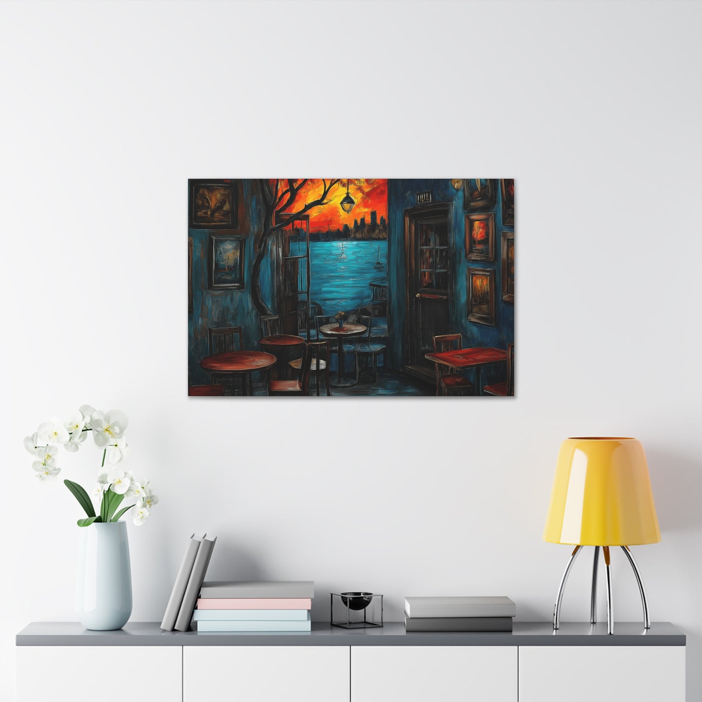 Canvas Gallery Wraps - Sunset Ablaze #4