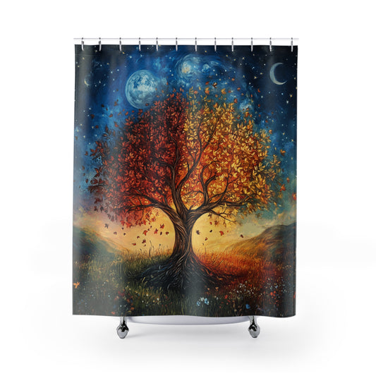 Bold Colors Shower Curtain