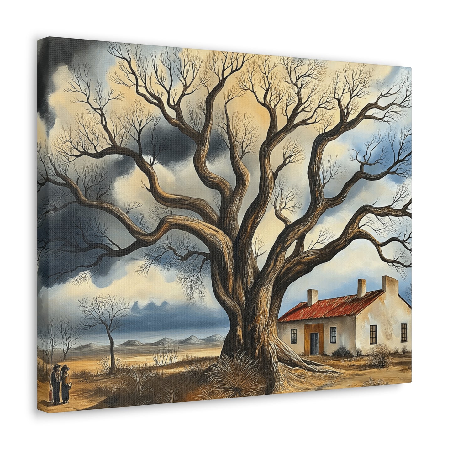 Canvas Gallery Wraps Clovis Tree #2