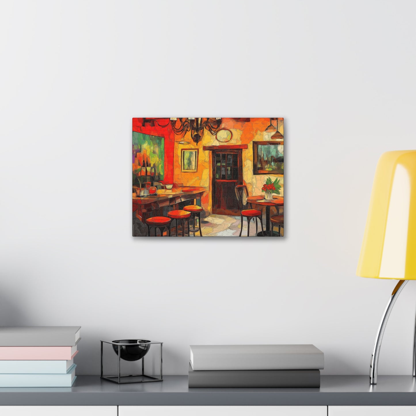 Canvas Gallery Wraps - Bistro Cafe Wall Art